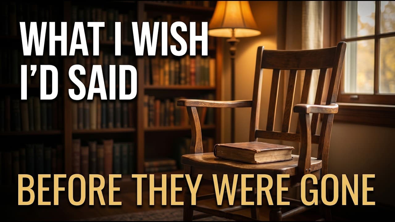 What I Wish I'd Said Before They Were Gone